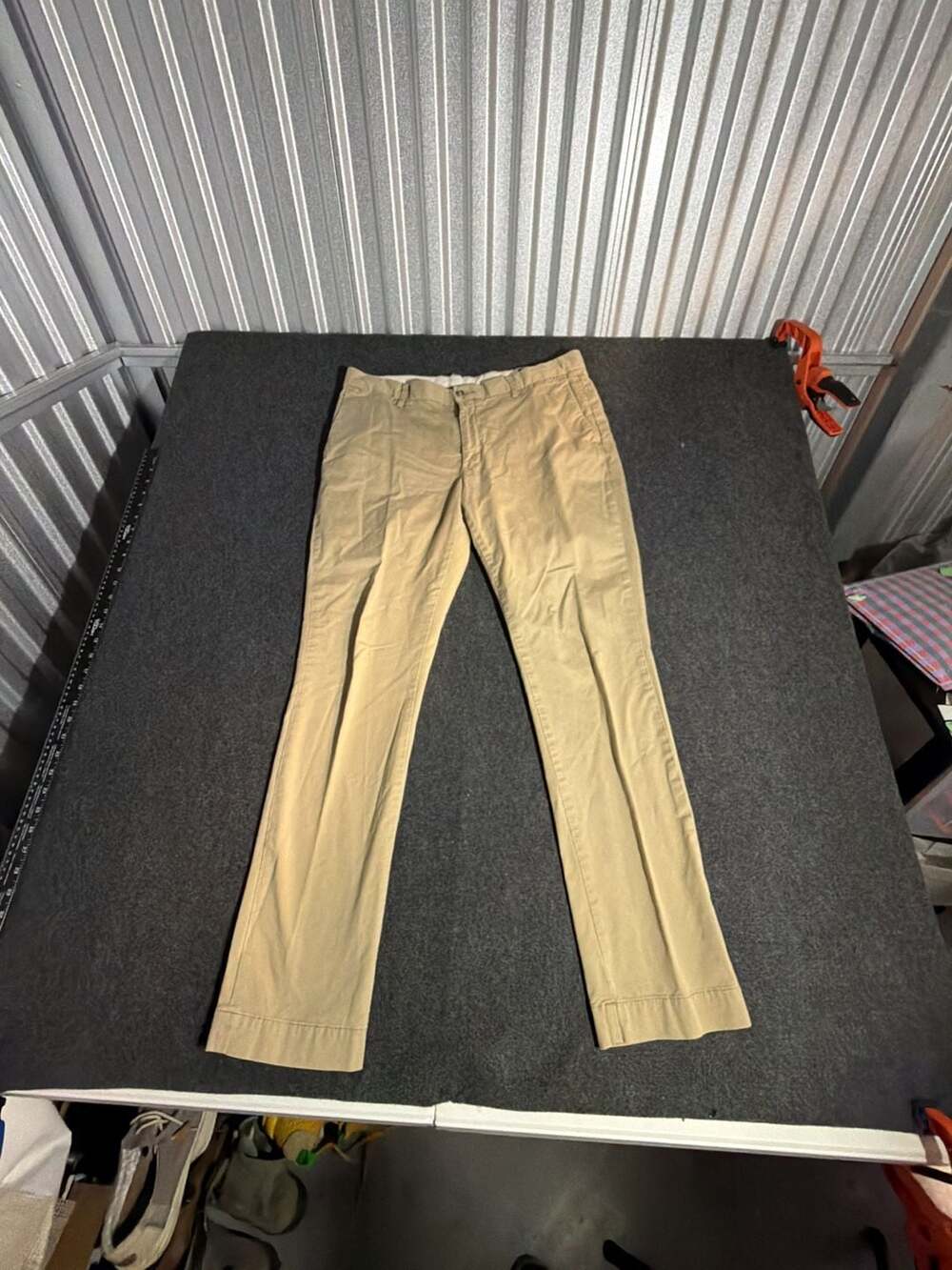 Polo Ralph Lauren Stretch Slim Fit Chino Pants Tan Size 36x32